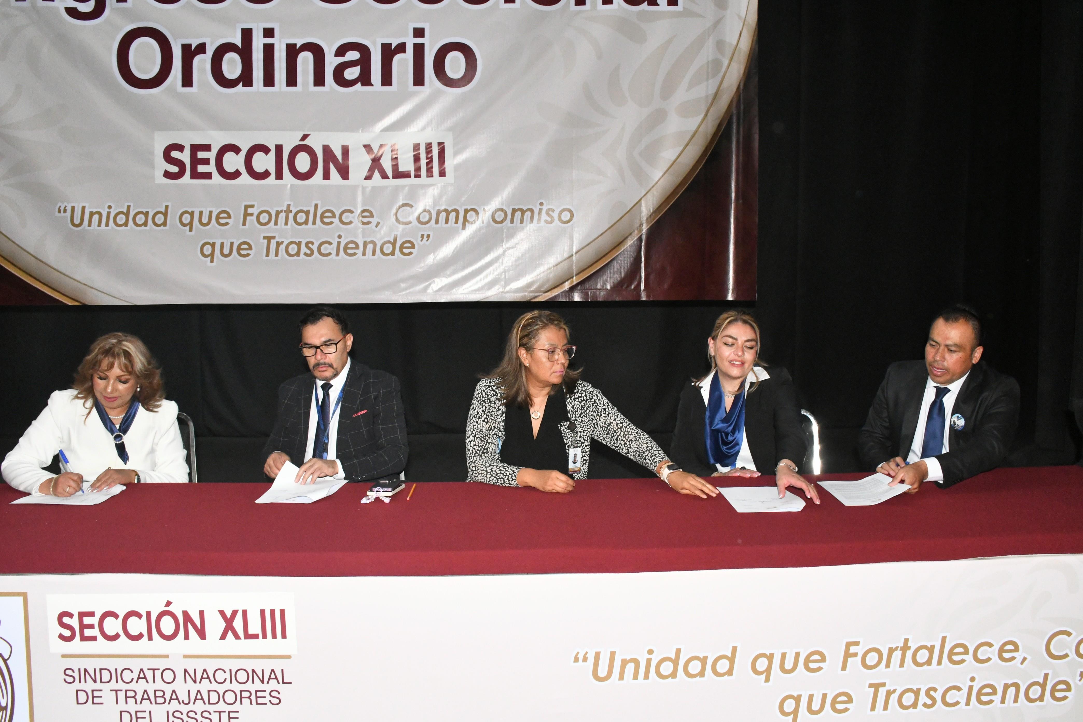 XIII Congreso Seccional Ordinario, Sección XLIII, HR “Gral. Ignacio Zaragoza”